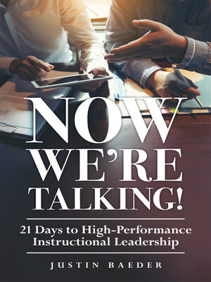cover image of Now We're Talking